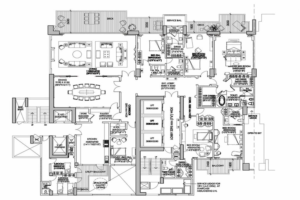 DLF camellias penthouse